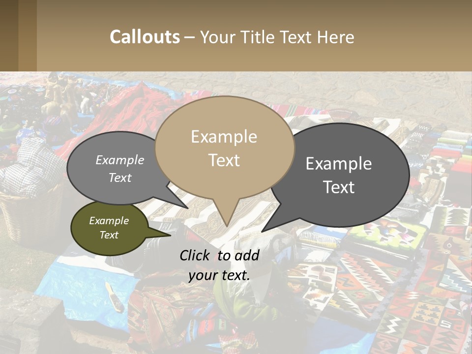 Peru Colonial Chinchero PowerPoint Template