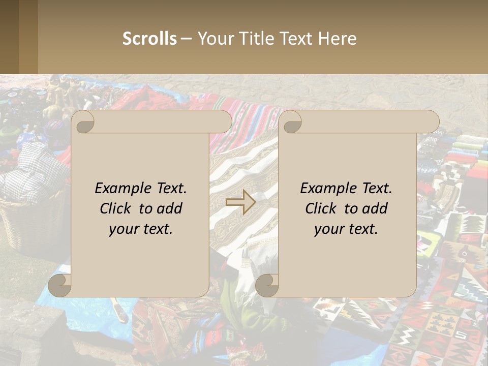 Peru Colonial Chinchero PowerPoint Template
