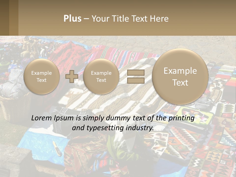 Peru Colonial Chinchero PowerPoint Template