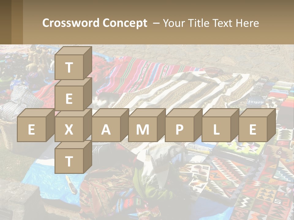 Peru Colonial Chinchero PowerPoint Template