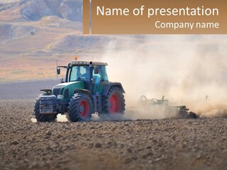Earth Agricultural Heavy PowerPoint Template