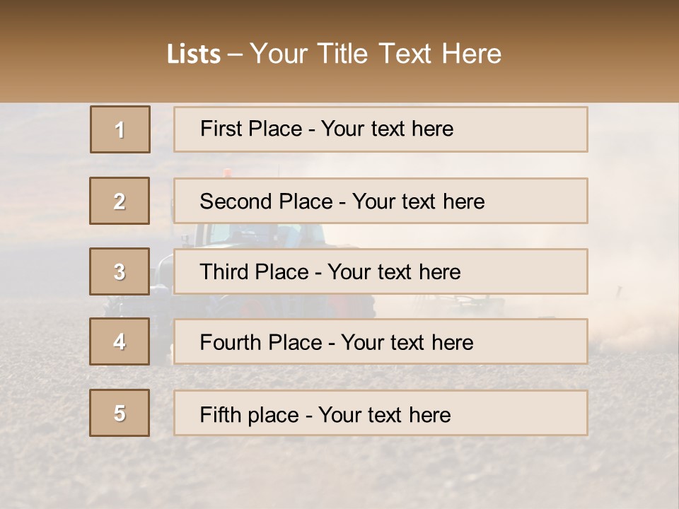 Earth Agricultural Heavy PowerPoint Template