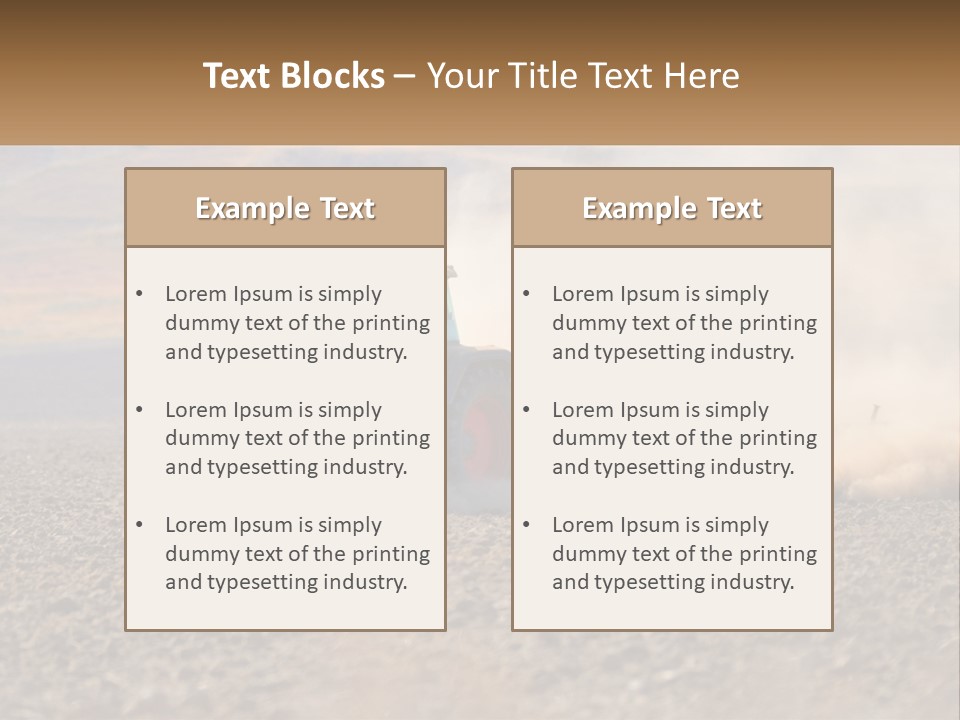 Earth Agricultural Heavy PowerPoint Template
