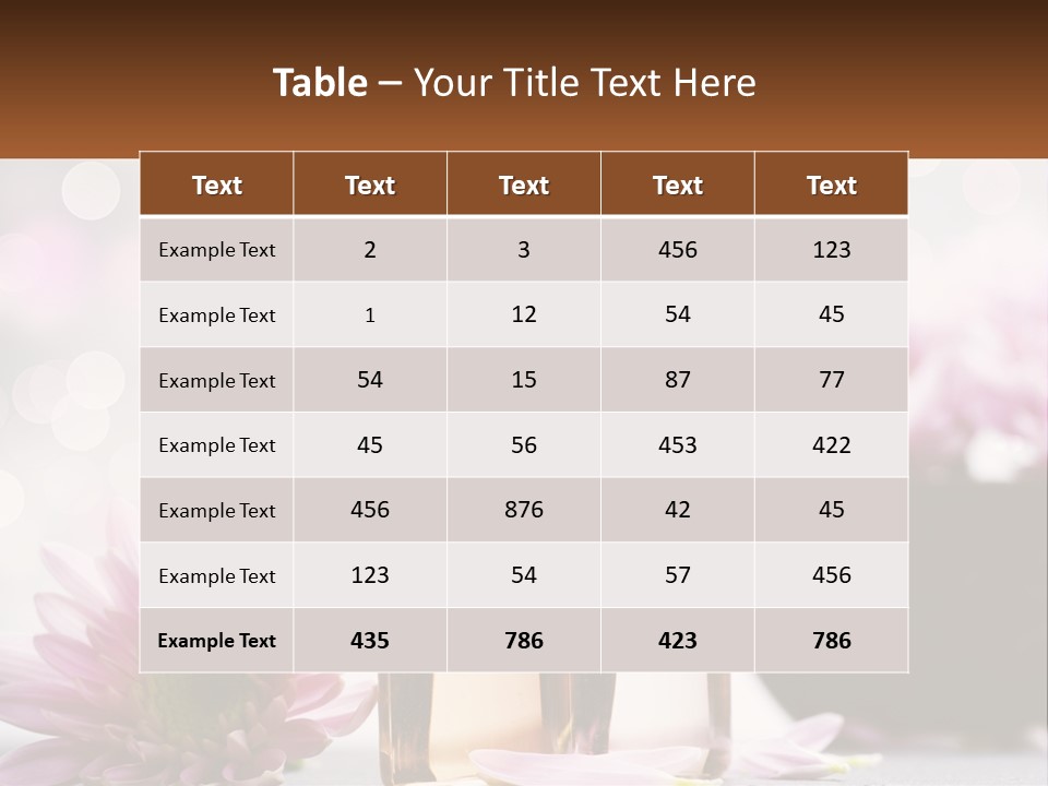 Essence Spa Wellness PowerPoint Template
