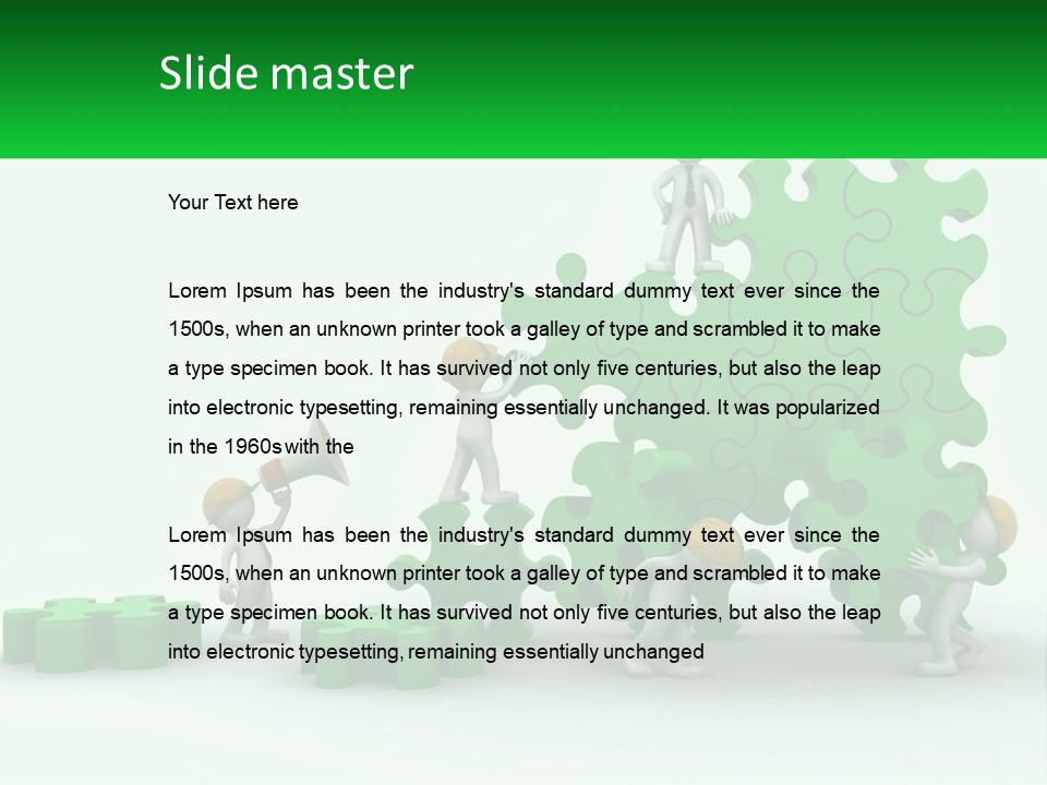 Development Build Worker PowerPoint Template