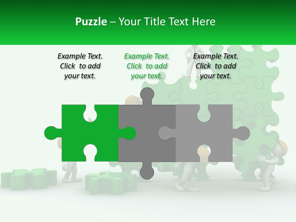 Development Build Worker PowerPoint Template