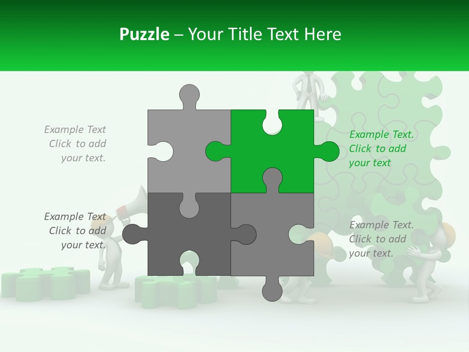 Development Build Worker PowerPoint Template