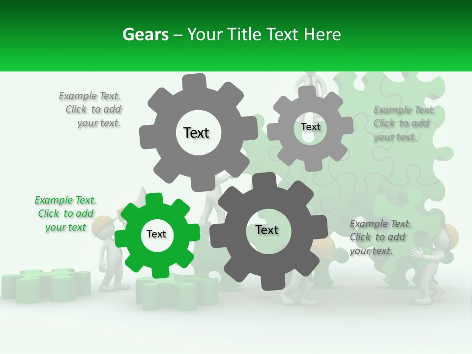 Development Build Worker PowerPoint Template