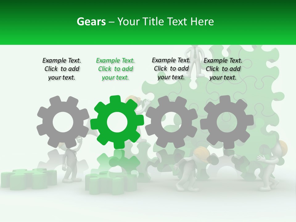 Development Build Worker PowerPoint Template