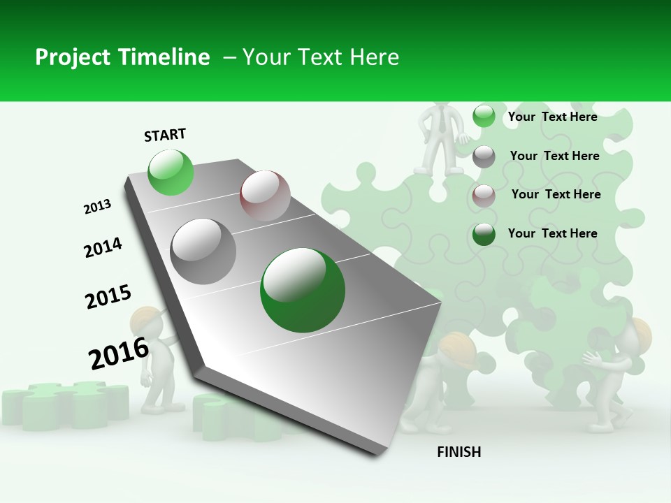 Development Build Worker PowerPoint Template