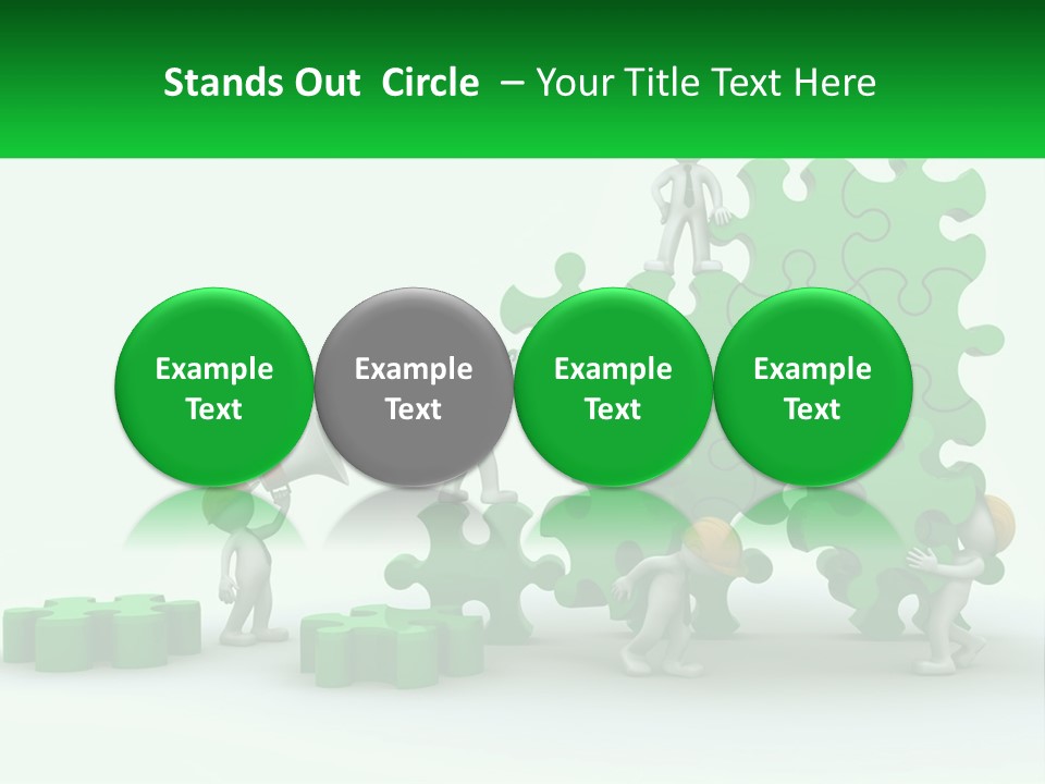 Development Build Worker PowerPoint Template