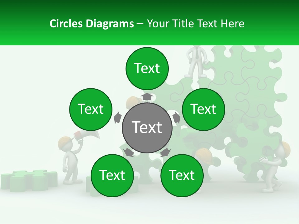 Development Build Worker PowerPoint Template