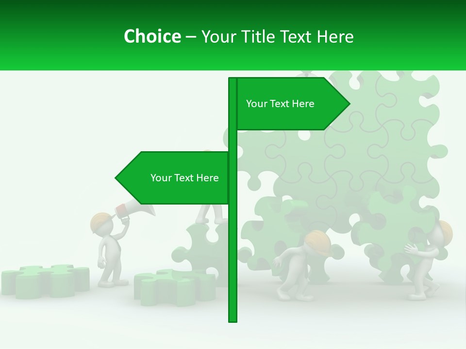 Development Build Worker PowerPoint Template
