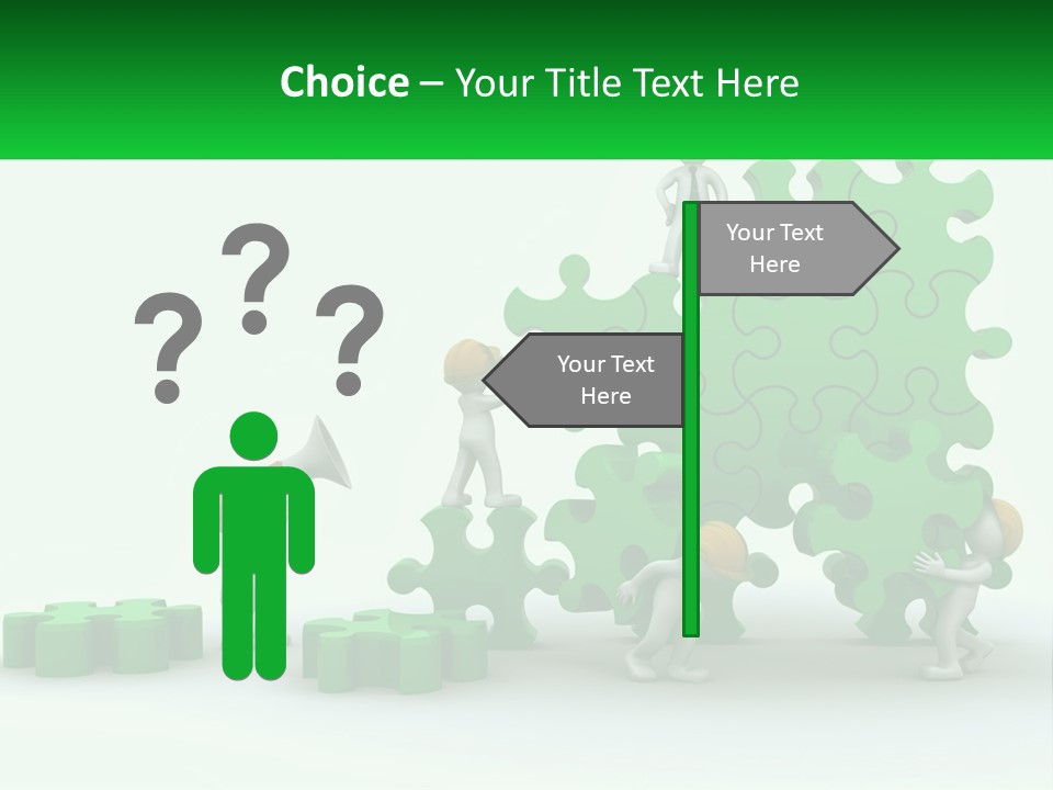 Development Build Worker PowerPoint Template