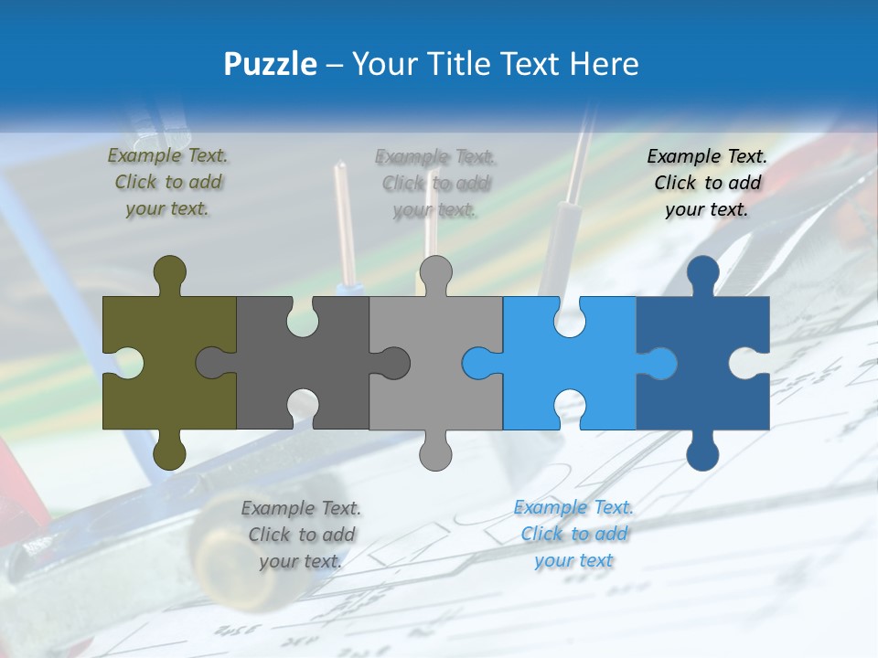Cable Planning Constructing PowerPoint Template