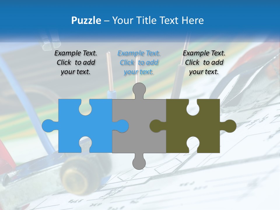 Cable Planning Constructing PowerPoint Template