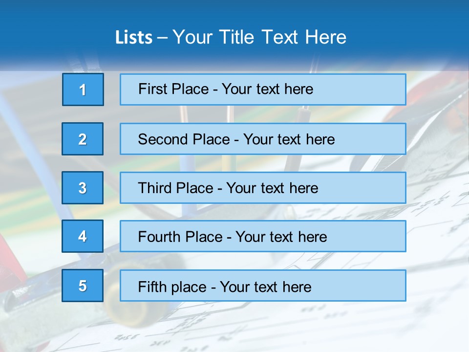 Cable Planning Constructing PowerPoint Template