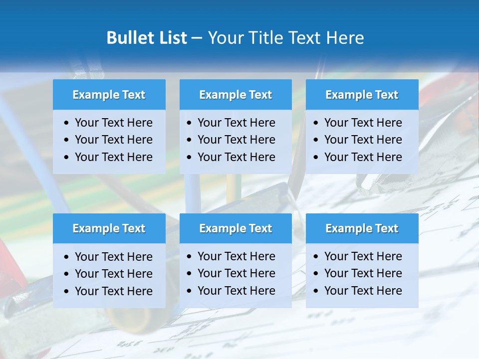 Cable Planning Constructing PowerPoint Template