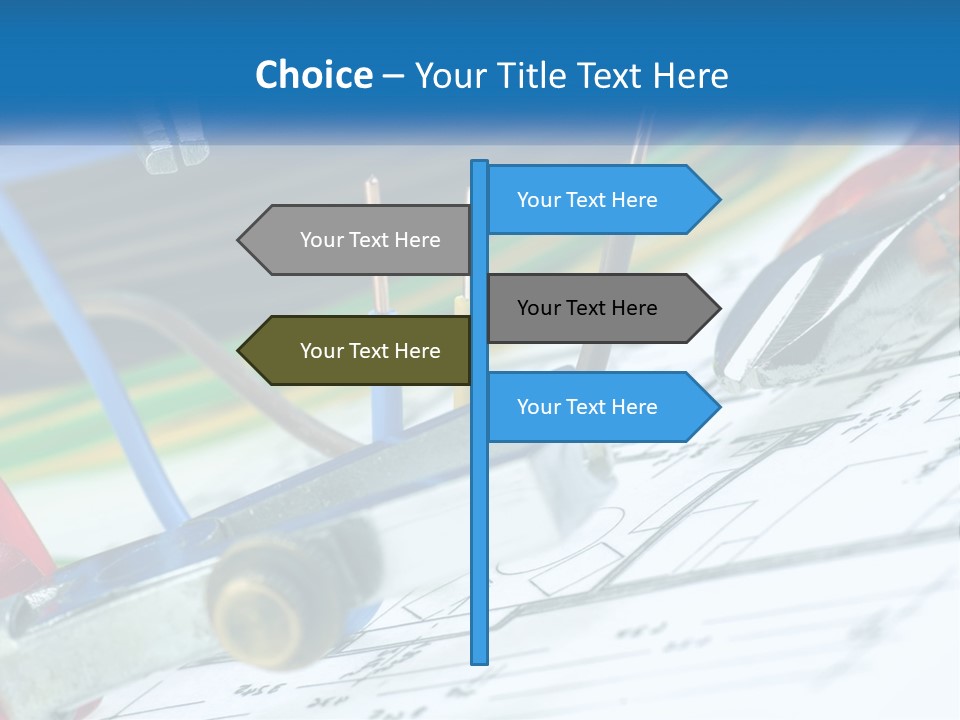 Cable Planning Constructing PowerPoint Template