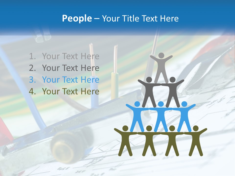 Cable Planning Constructing PowerPoint Template