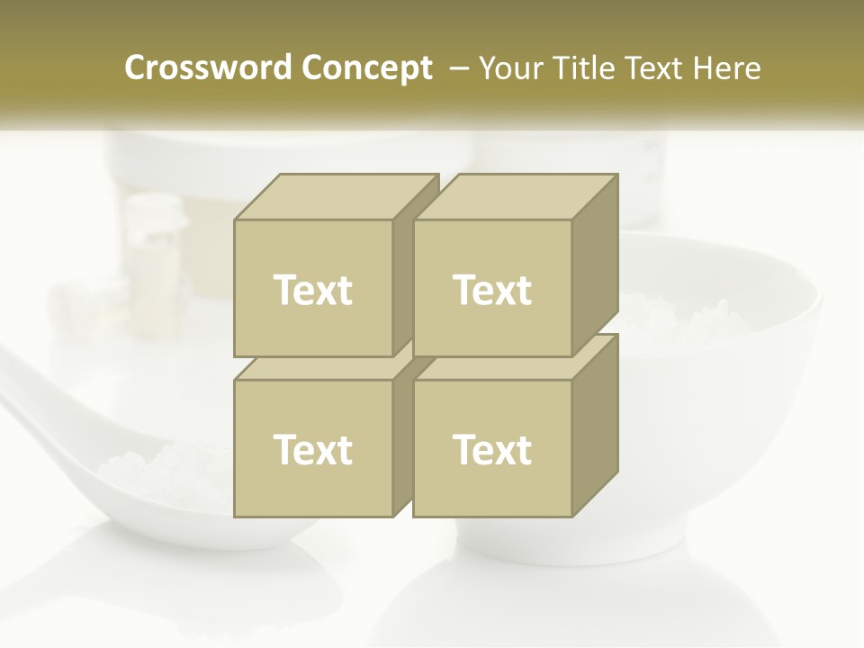 White Body Set PowerPoint Template