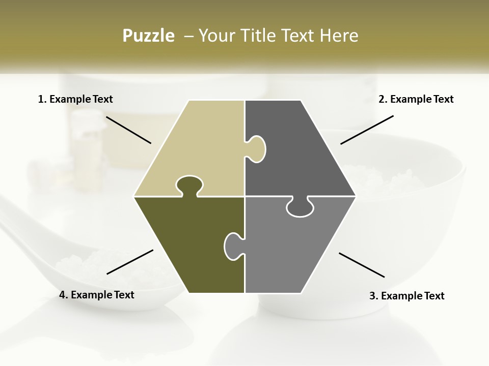 White Body Set PowerPoint Template