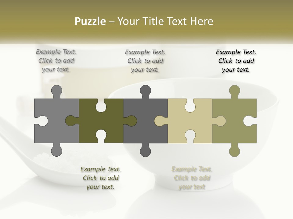 White Body Set PowerPoint Template