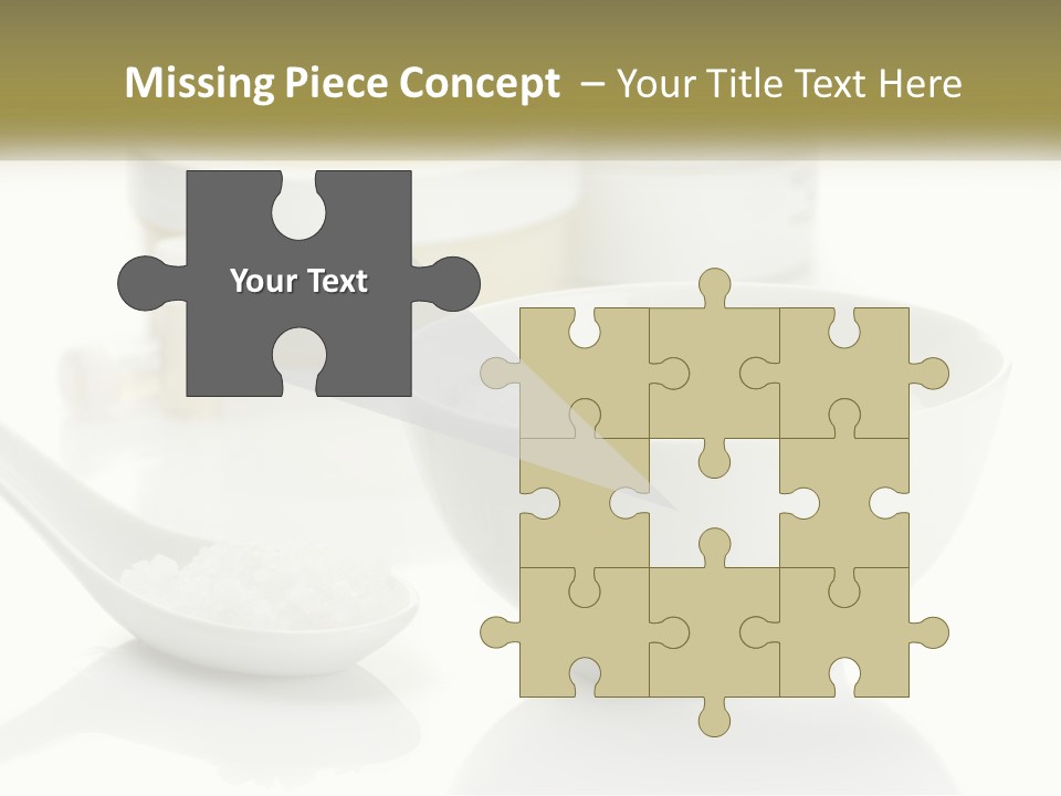 White Body Set PowerPoint Template