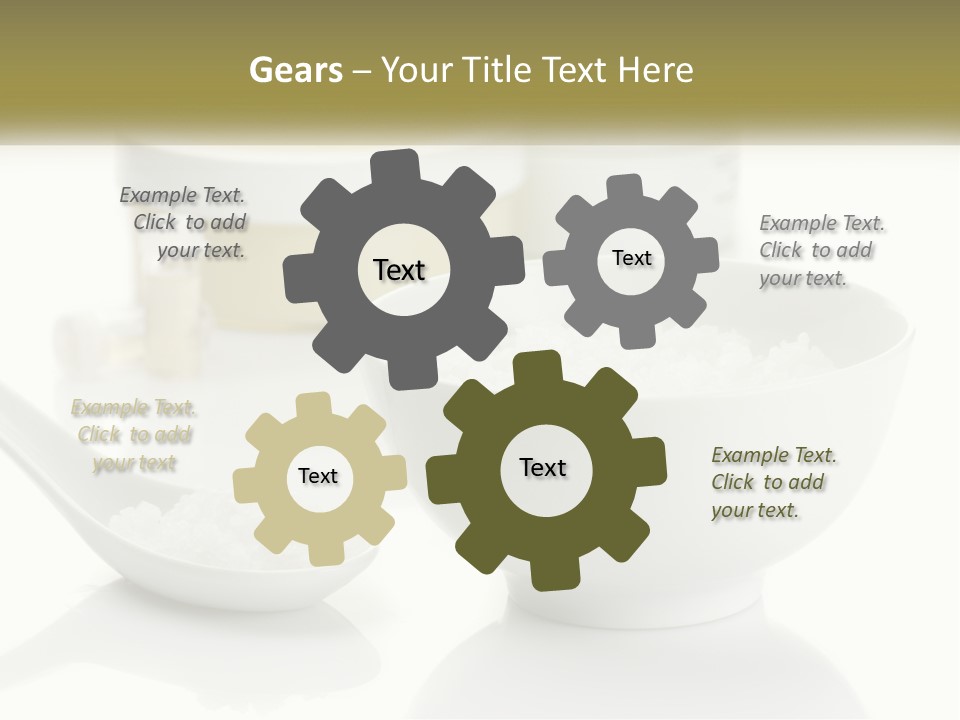 White Body Set PowerPoint Template