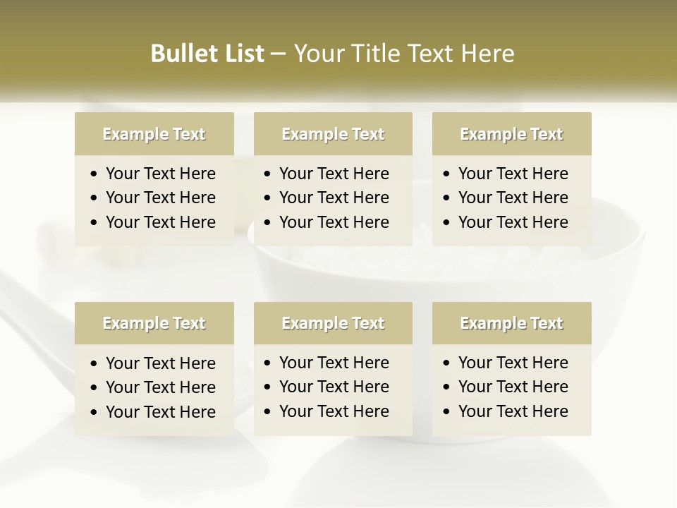 White Body Set PowerPoint Template