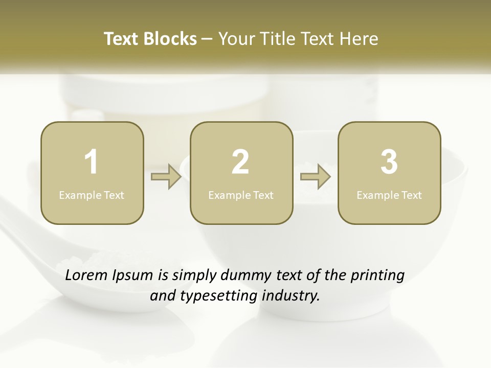 White Body Set PowerPoint Template