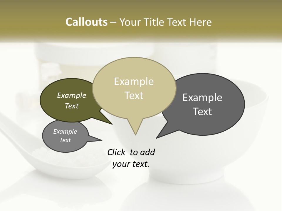 White Body Set PowerPoint Template