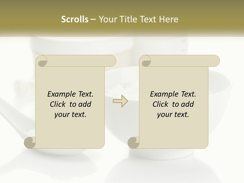White Body Set PowerPoint Template