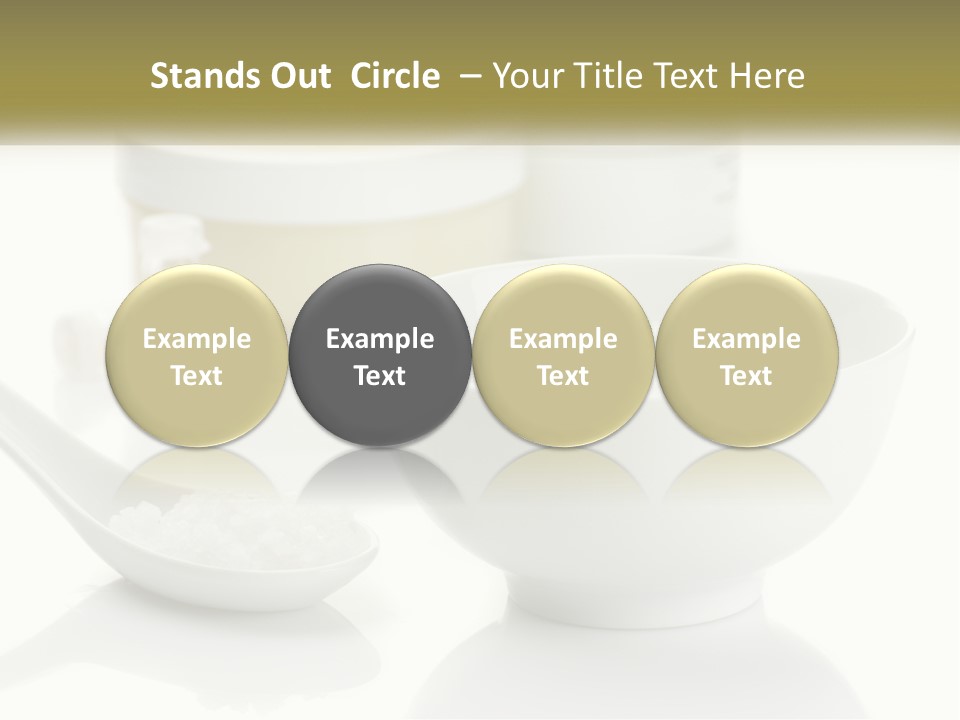 White Body Set PowerPoint Template