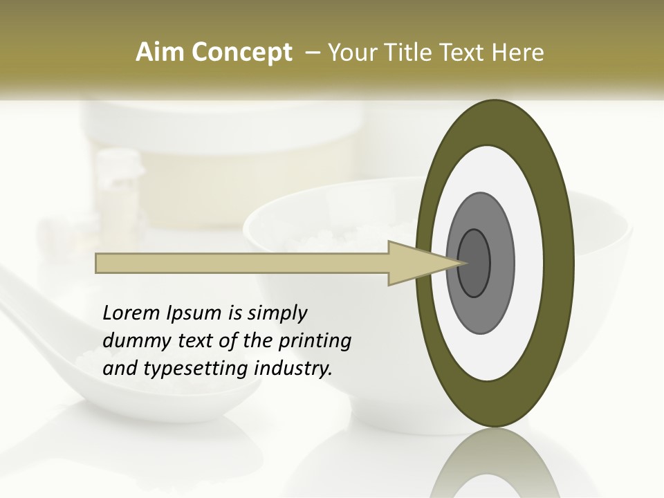 White Body Set PowerPoint Template