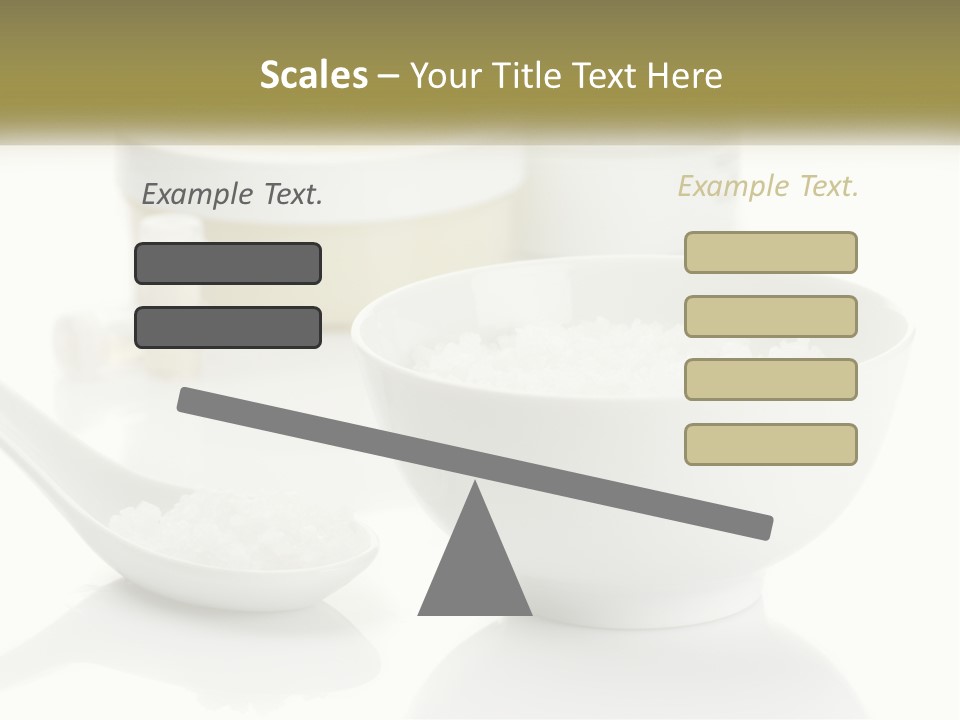 White Body Set PowerPoint Template