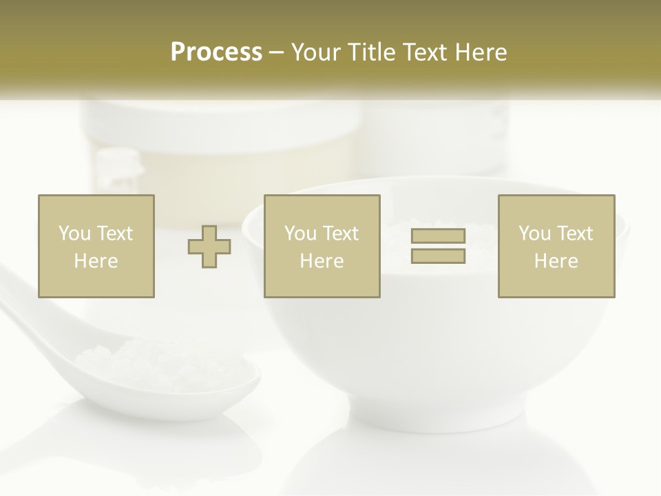White Body Set PowerPoint Template