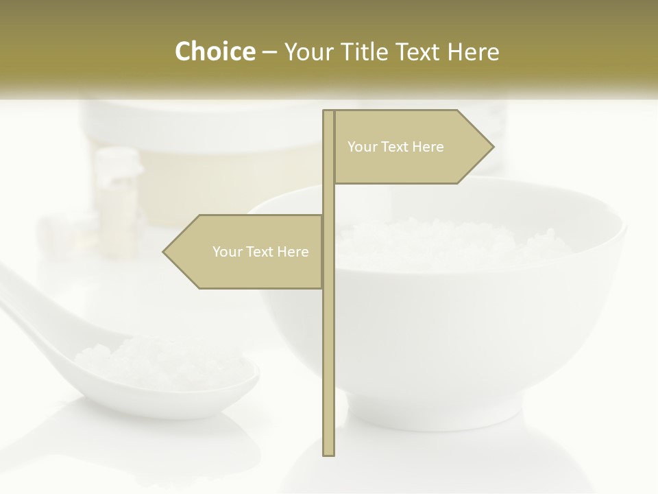 White Body Set PowerPoint Template