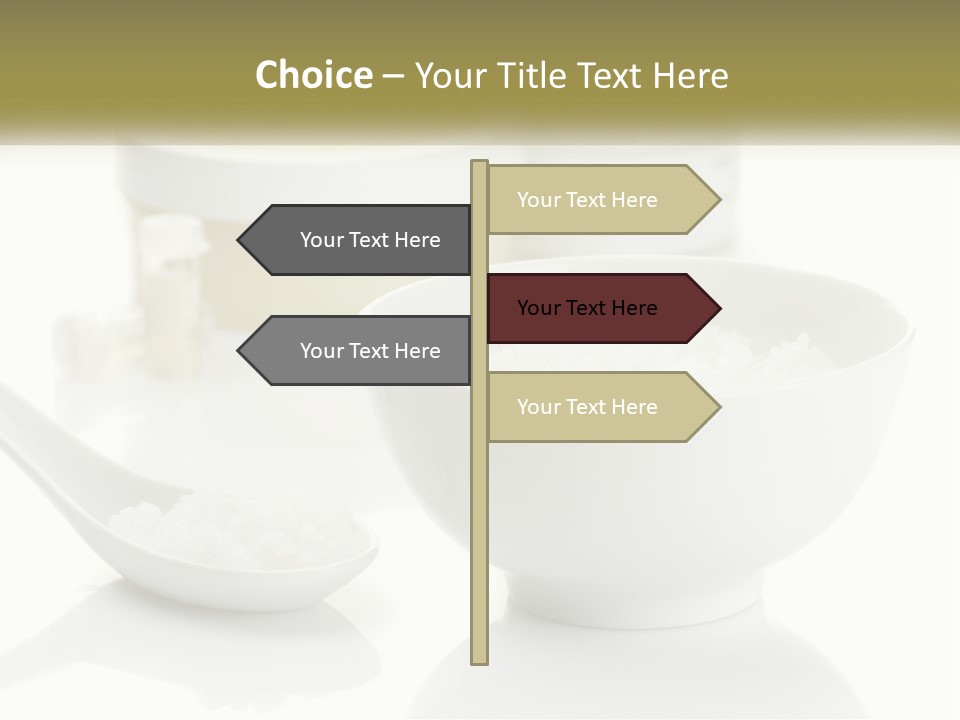 White Body Set PowerPoint Template