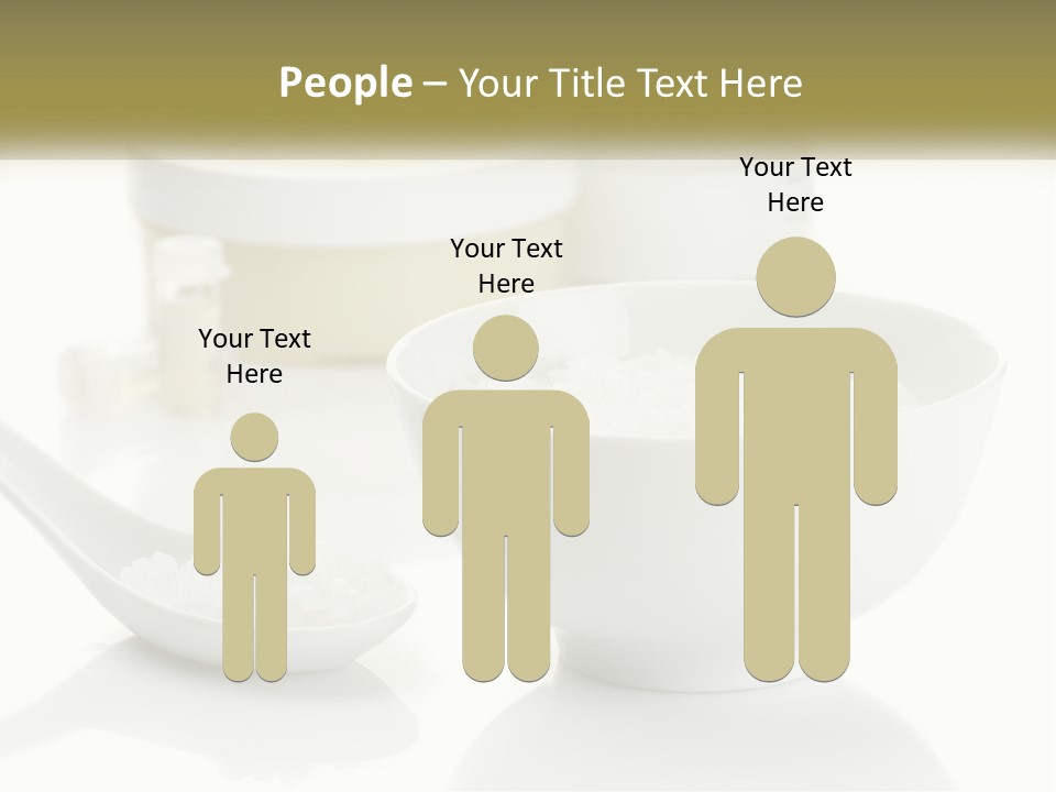 White Body Set PowerPoint Template