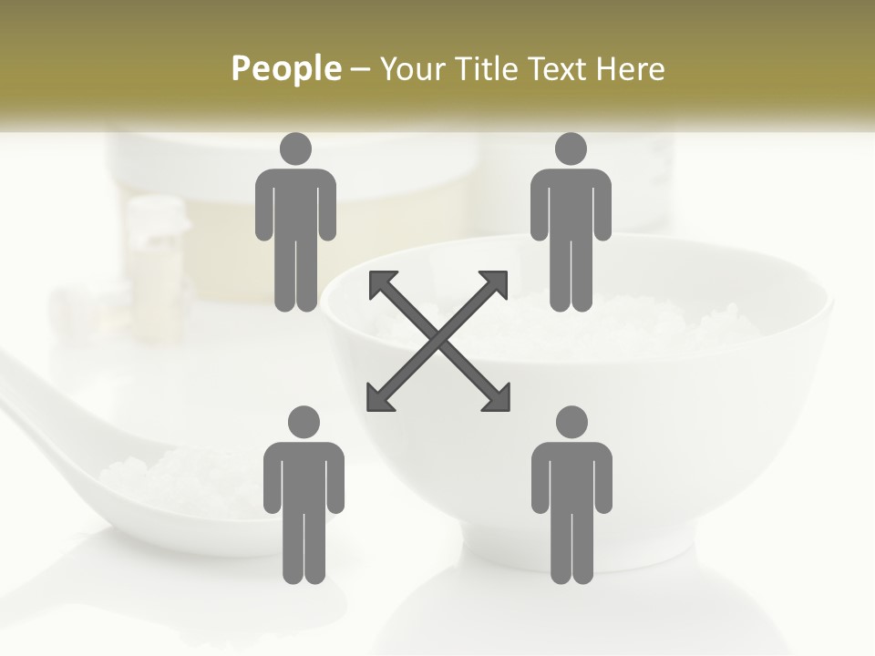 White Body Set PowerPoint Template