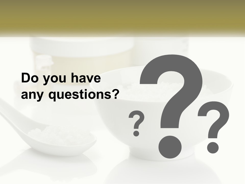 White Body Set PowerPoint Template