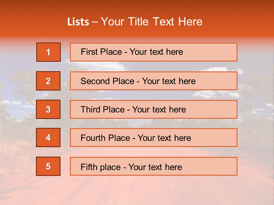 Colour Yellow Summer PowerPoint Template