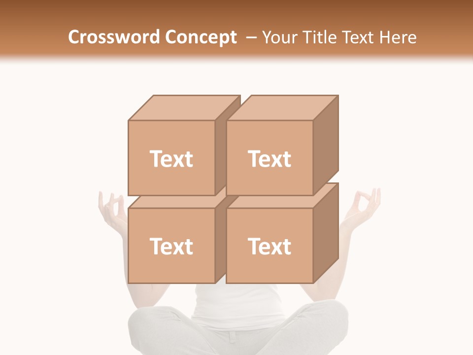 Figure Model Relaxation PowerPoint Template