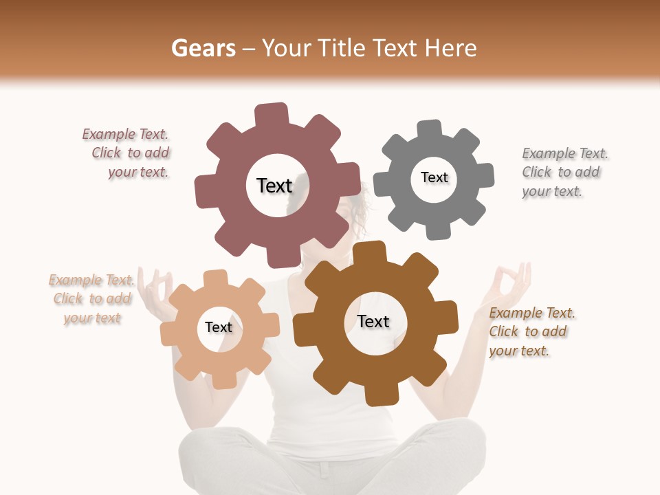 Figure Model Relaxation PowerPoint Template