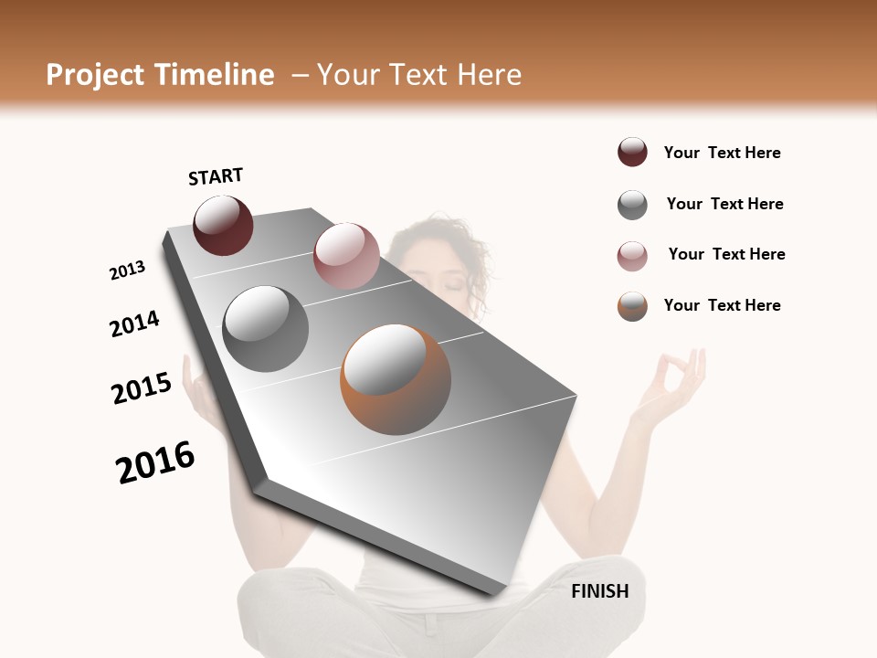 Figure Model Relaxation PowerPoint Template