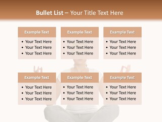 Figure Model Relaxation PowerPoint Template