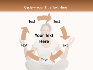 Figure Model Relaxation PowerPoint Template