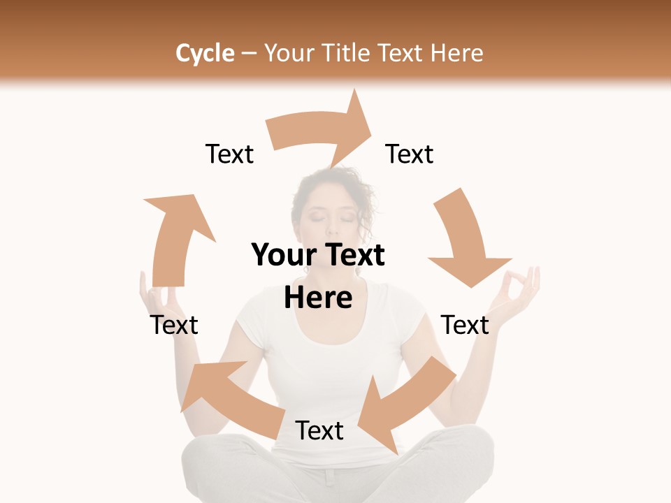 Figure Model Relaxation PowerPoint Template
