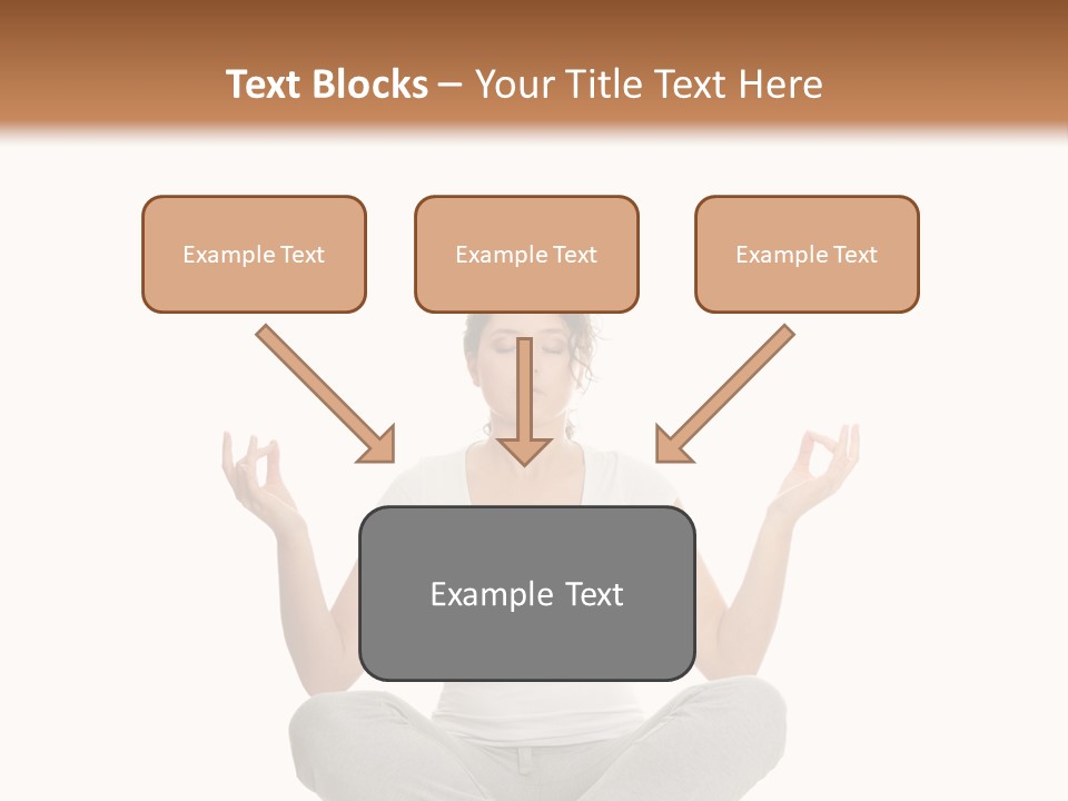 Figure Model Relaxation PowerPoint Template